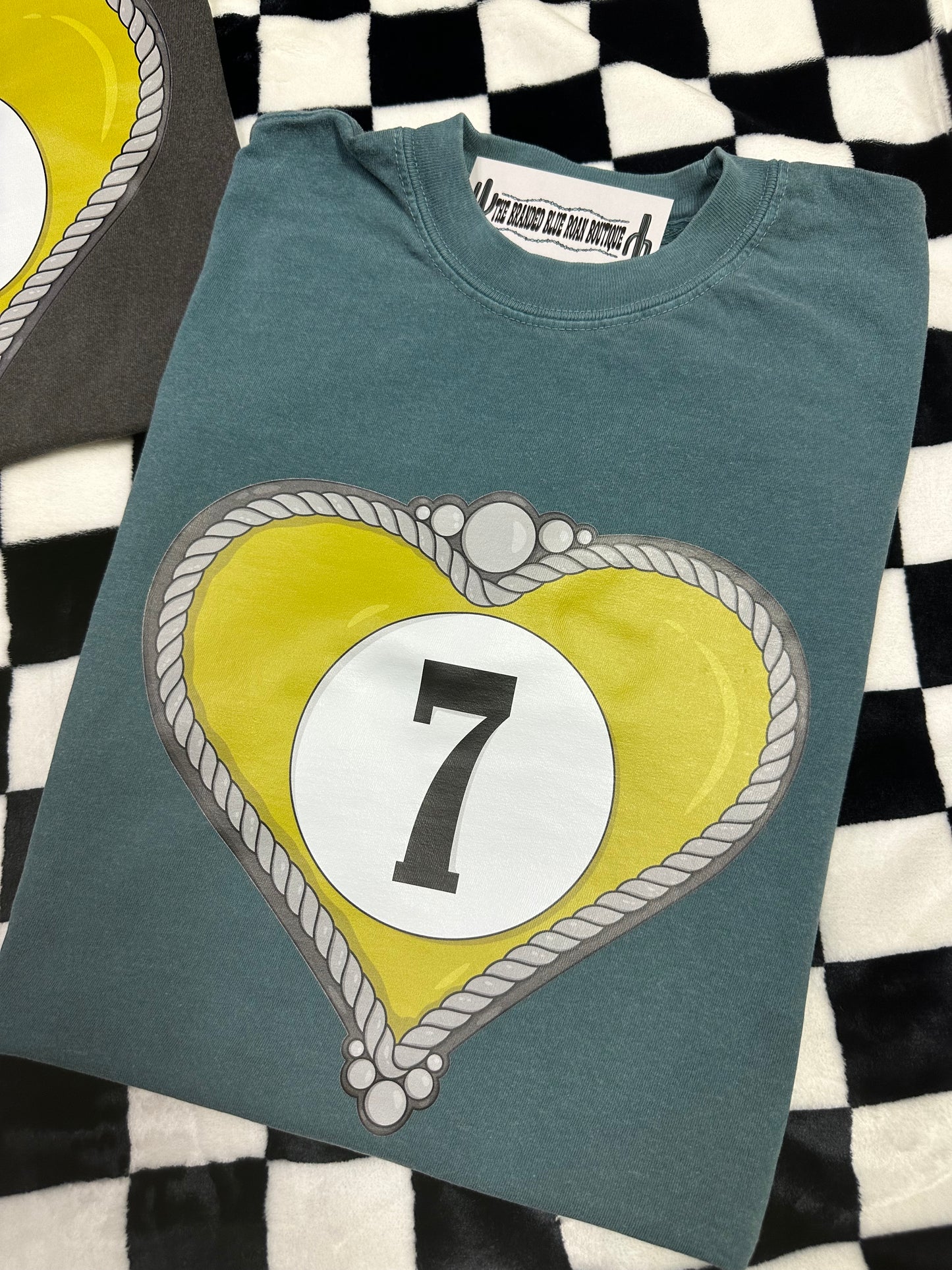 Yellow Billiard tee - Comfort Colors