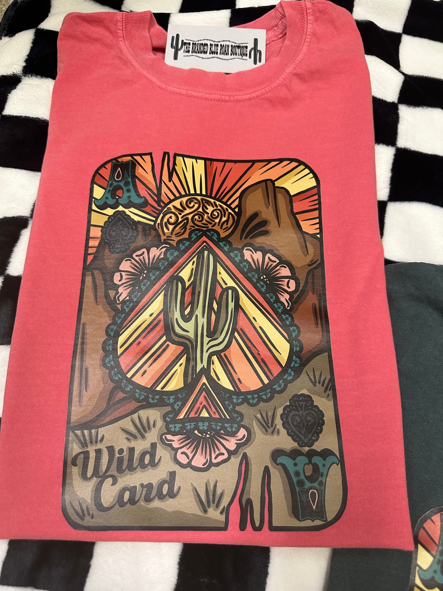 Boho Wild Card tee - Comfort Colors