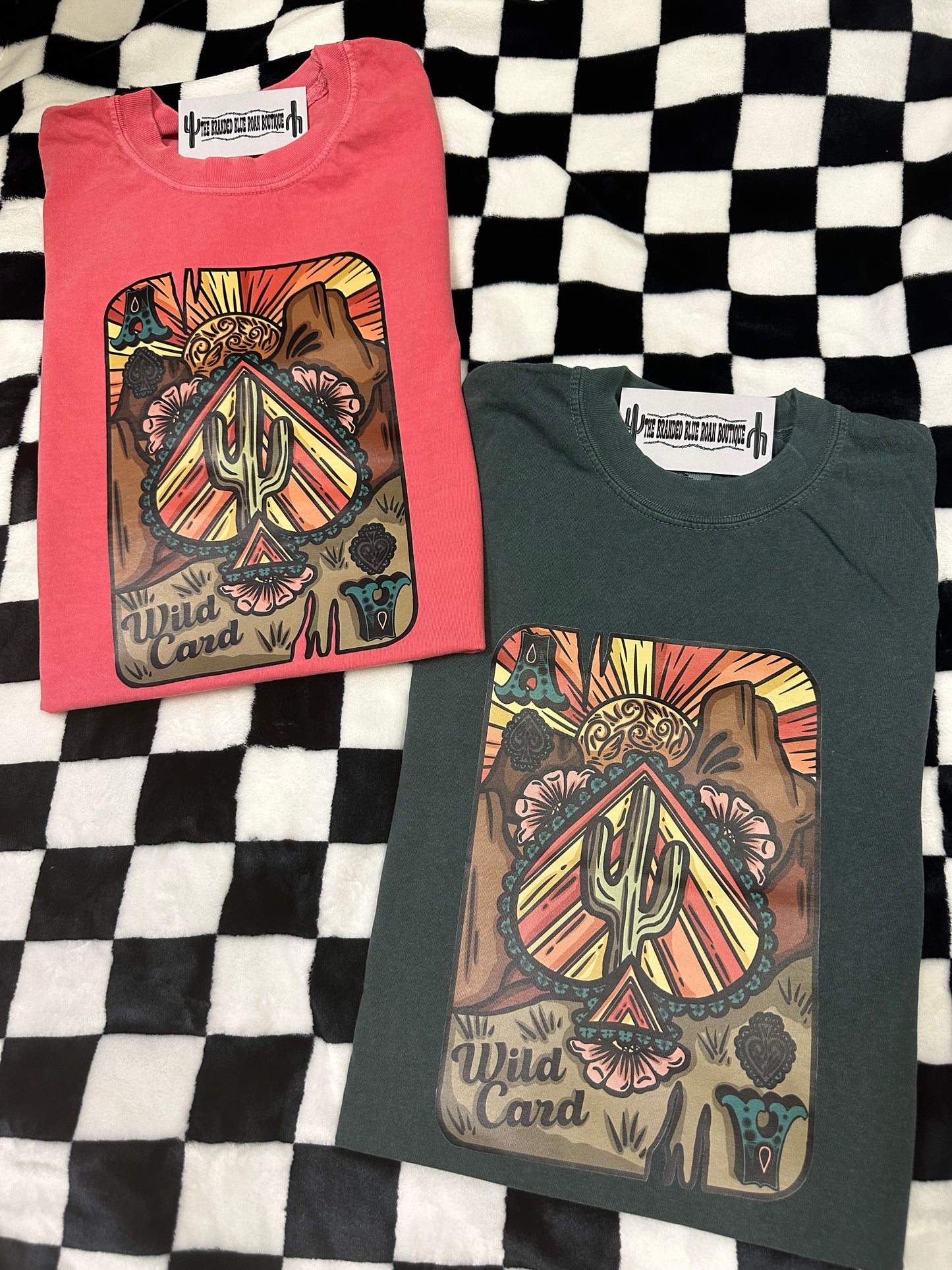 Boho Wild Card tee - Comfort Colors