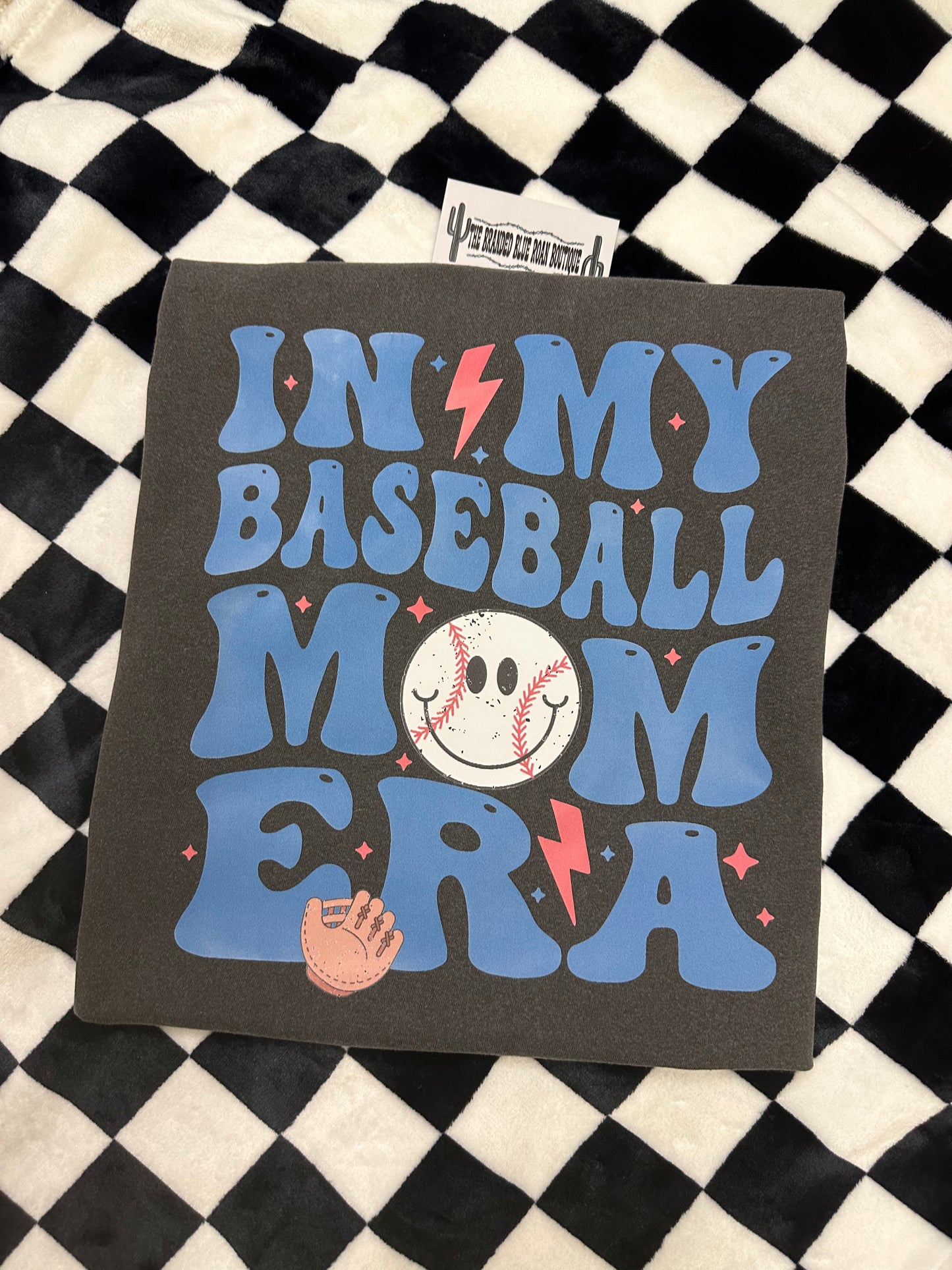 Baseball mom era graphic tee - Comfort Colors