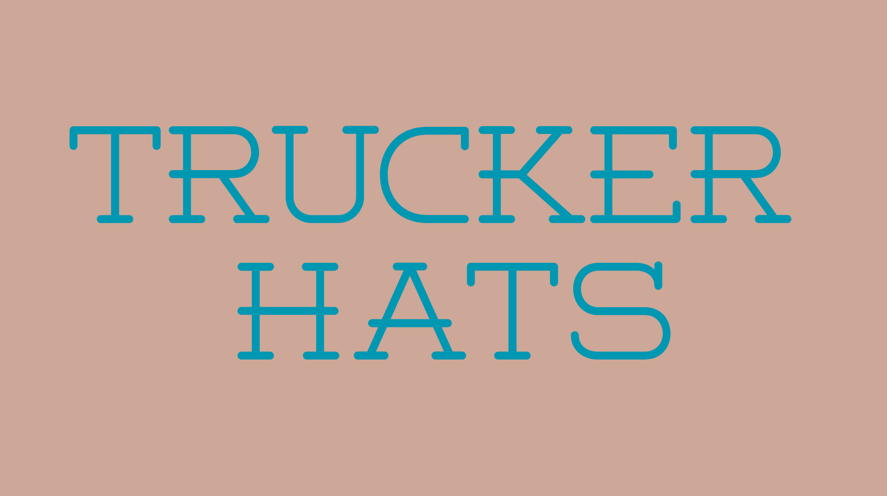 TRUCKER  HATS