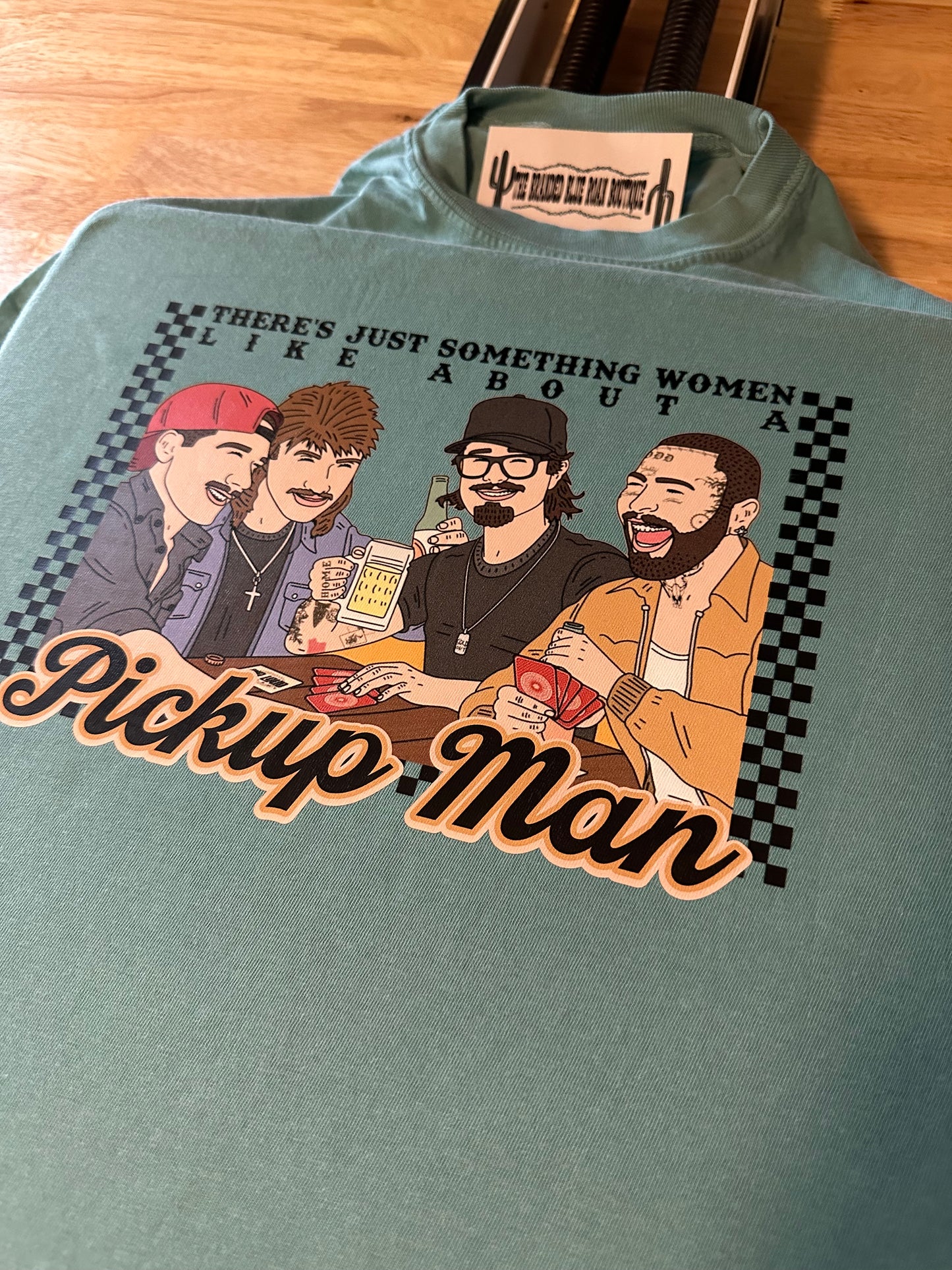 Pickup Man graphic tee - Comfort Colors