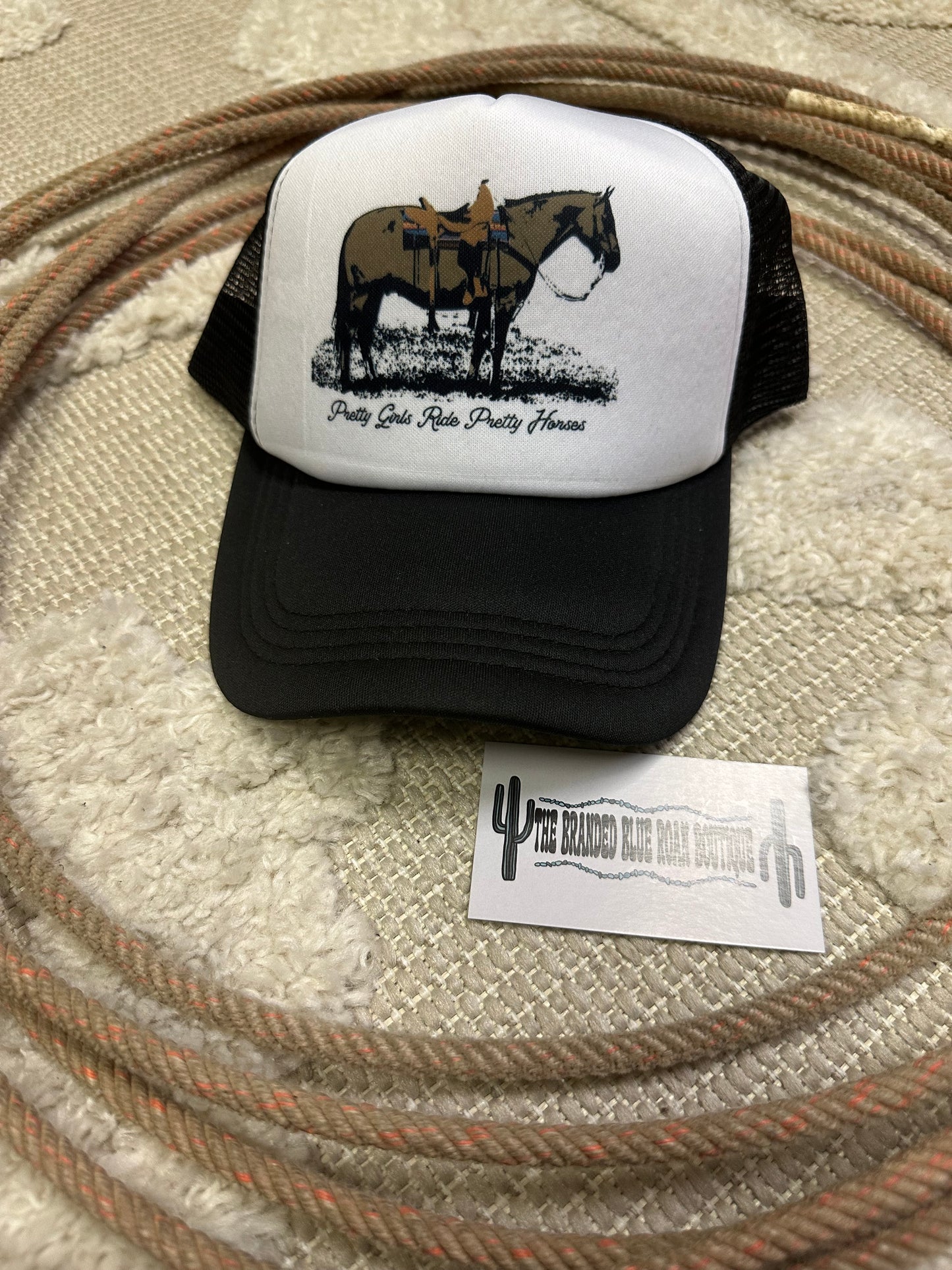 Pretty Girls Ride Pretty Horses Trucker Hat