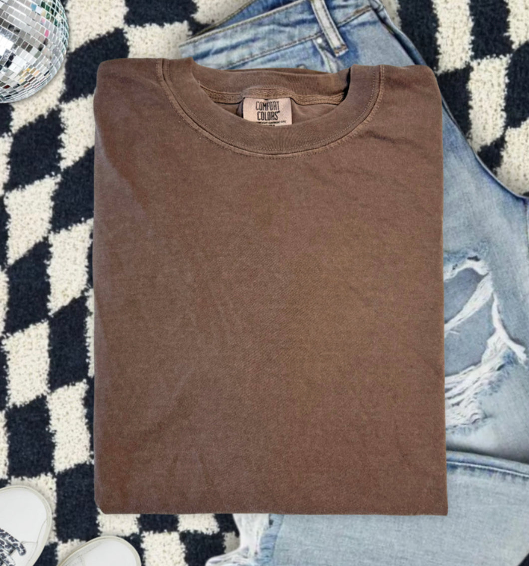 adelynn tshirt - brown