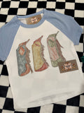 Jackson Chaps Blue Adult Baby Tee