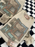 Rancher Saddle Pads Graphic - Tan
