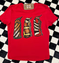 Wild Chaps Red Adult Baby Tee