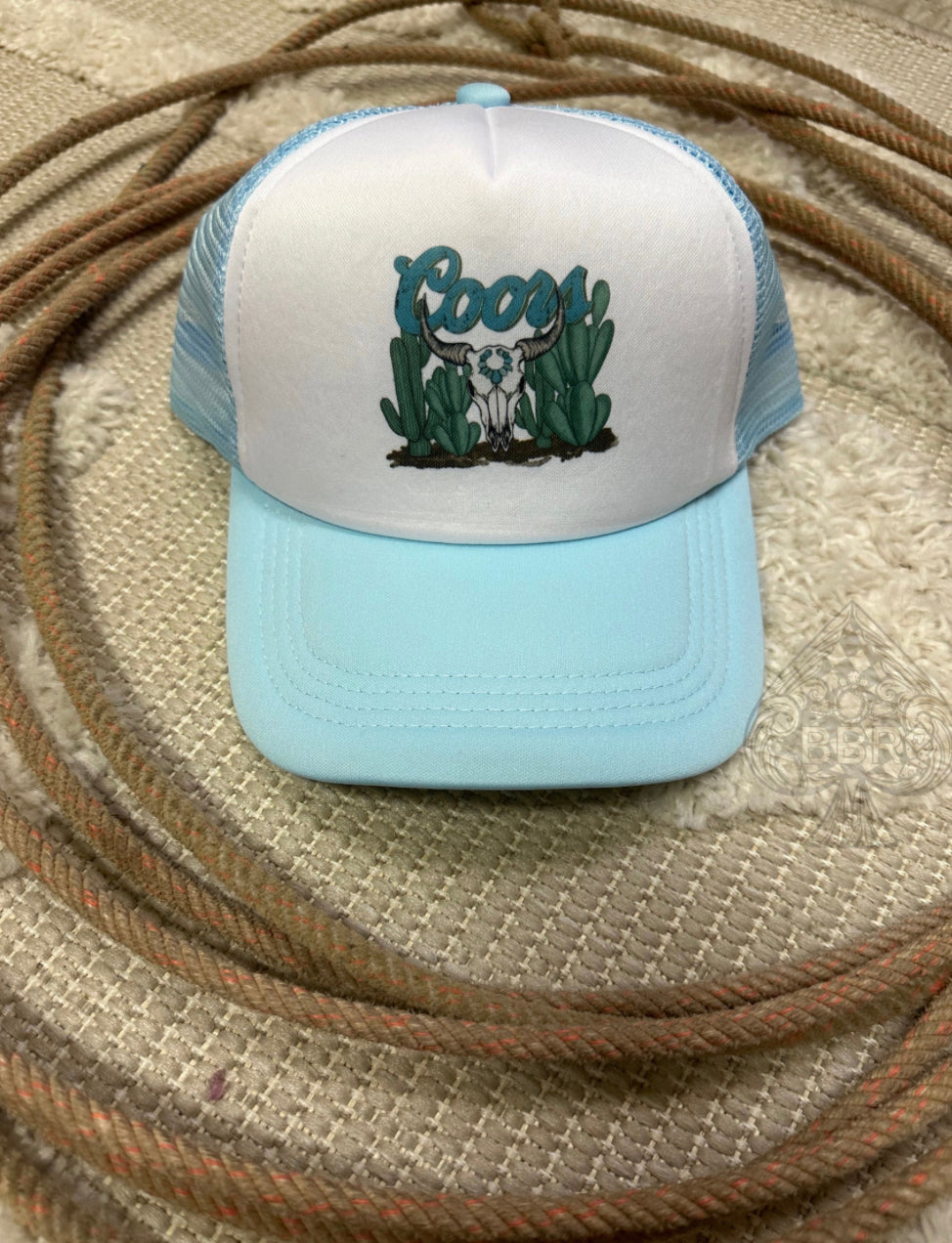 Cactus Blue Trucker Hat