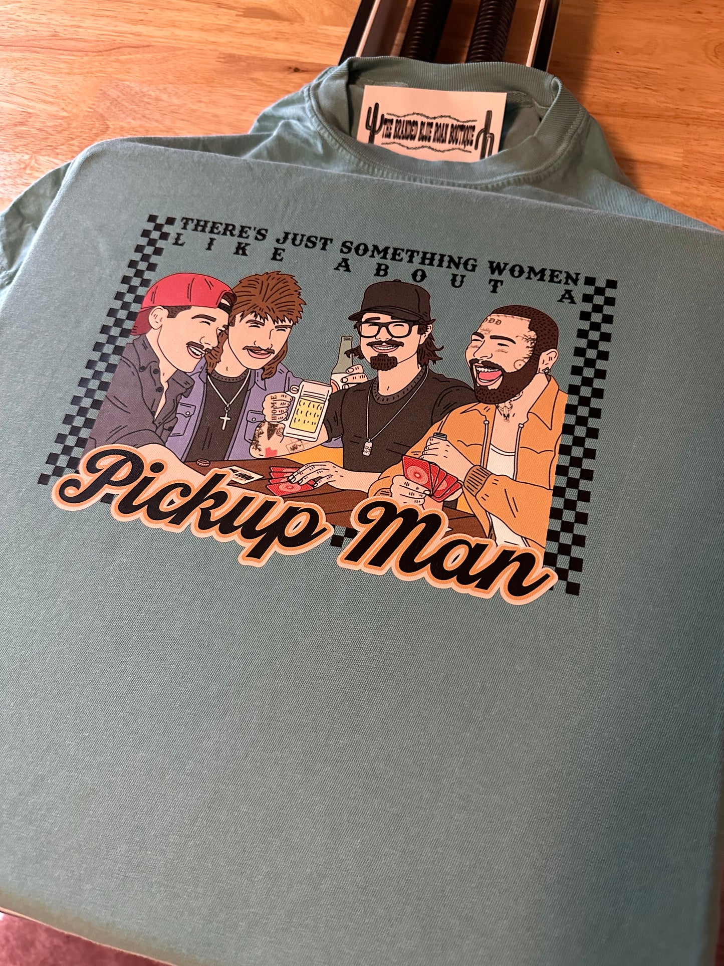 Pickup Man graphic tee - Comfort Colors