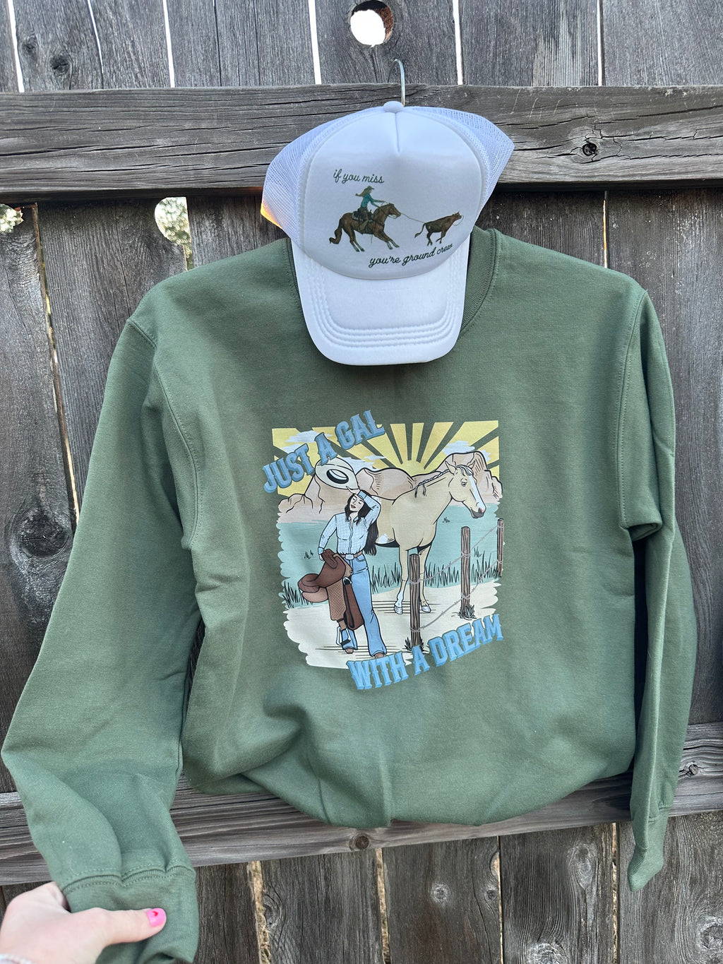 Just a cowgal with a dream Graphic