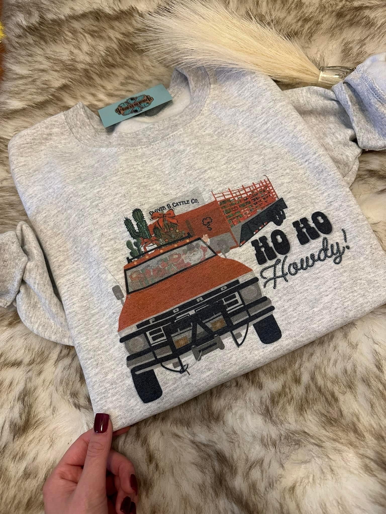 Truck ho ho howdy christmas Wearable
