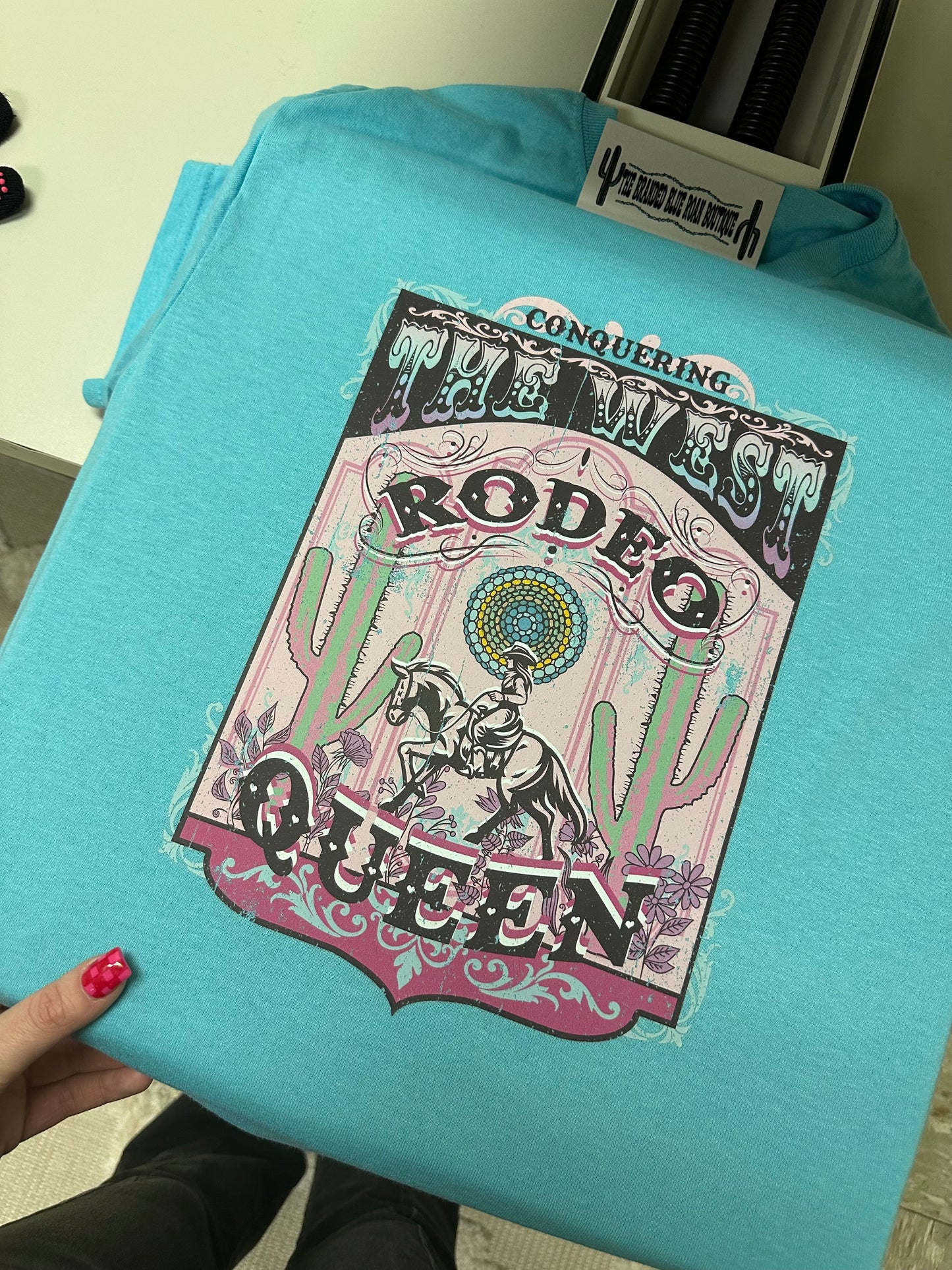 The West Rodeo Queen Western Graphic