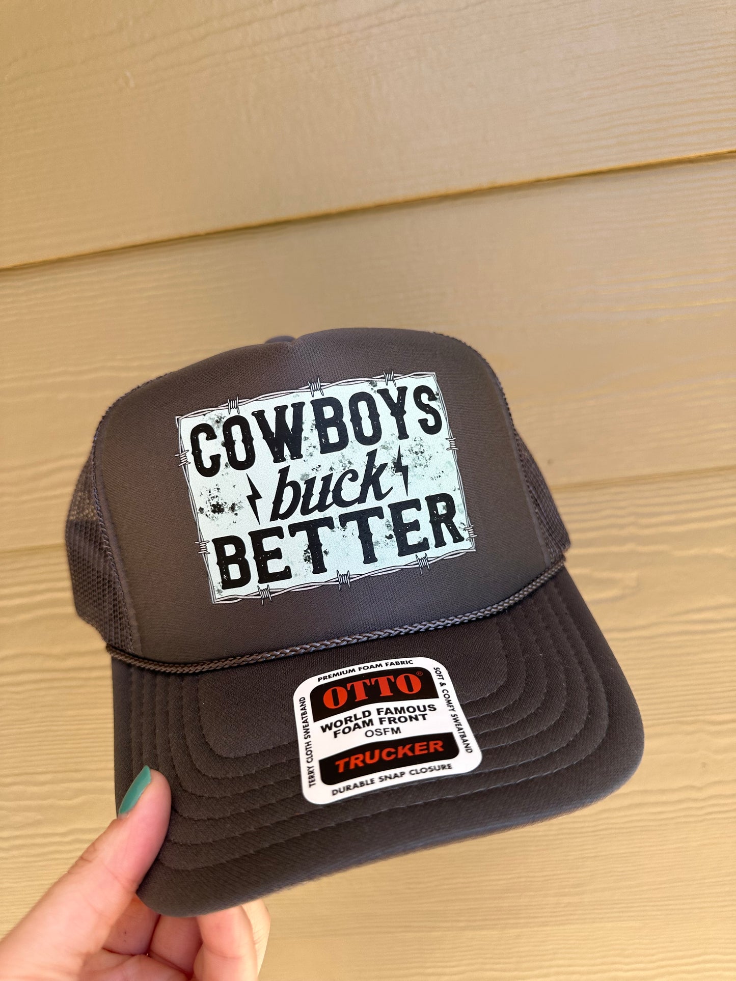 Cowboys Buck Better Trucker Hat