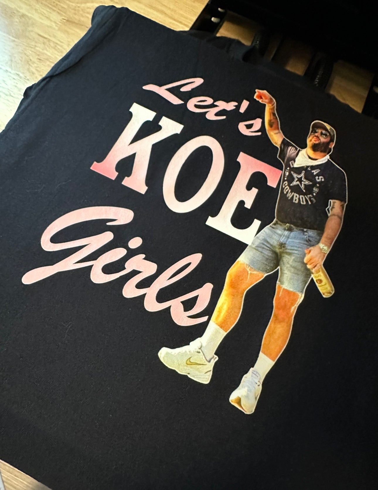 Black - Let’s Koe Girls graphic tee