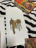 Western Kitchen Hand Towel - Saddle up - RTS
