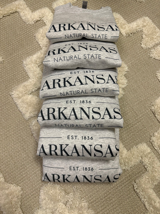 Arkansas Natural State Graphic