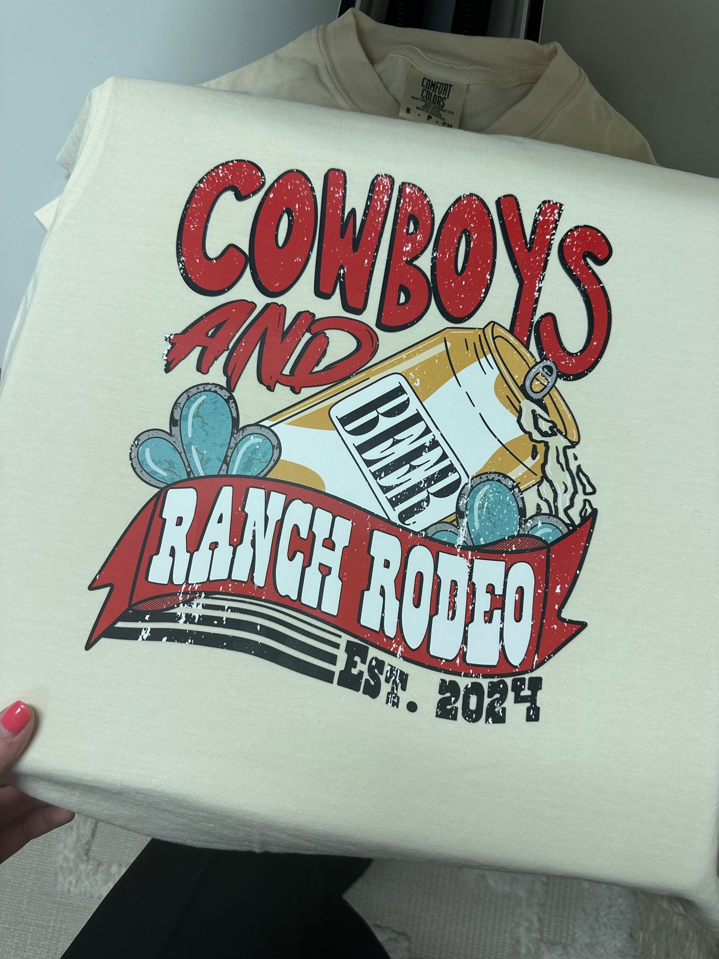 Cowboys & Ranch Rodeo graphic tee - Comfort Colors