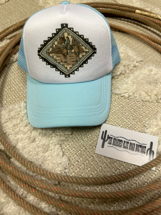 Aztec Cowgirl Trucker Hat