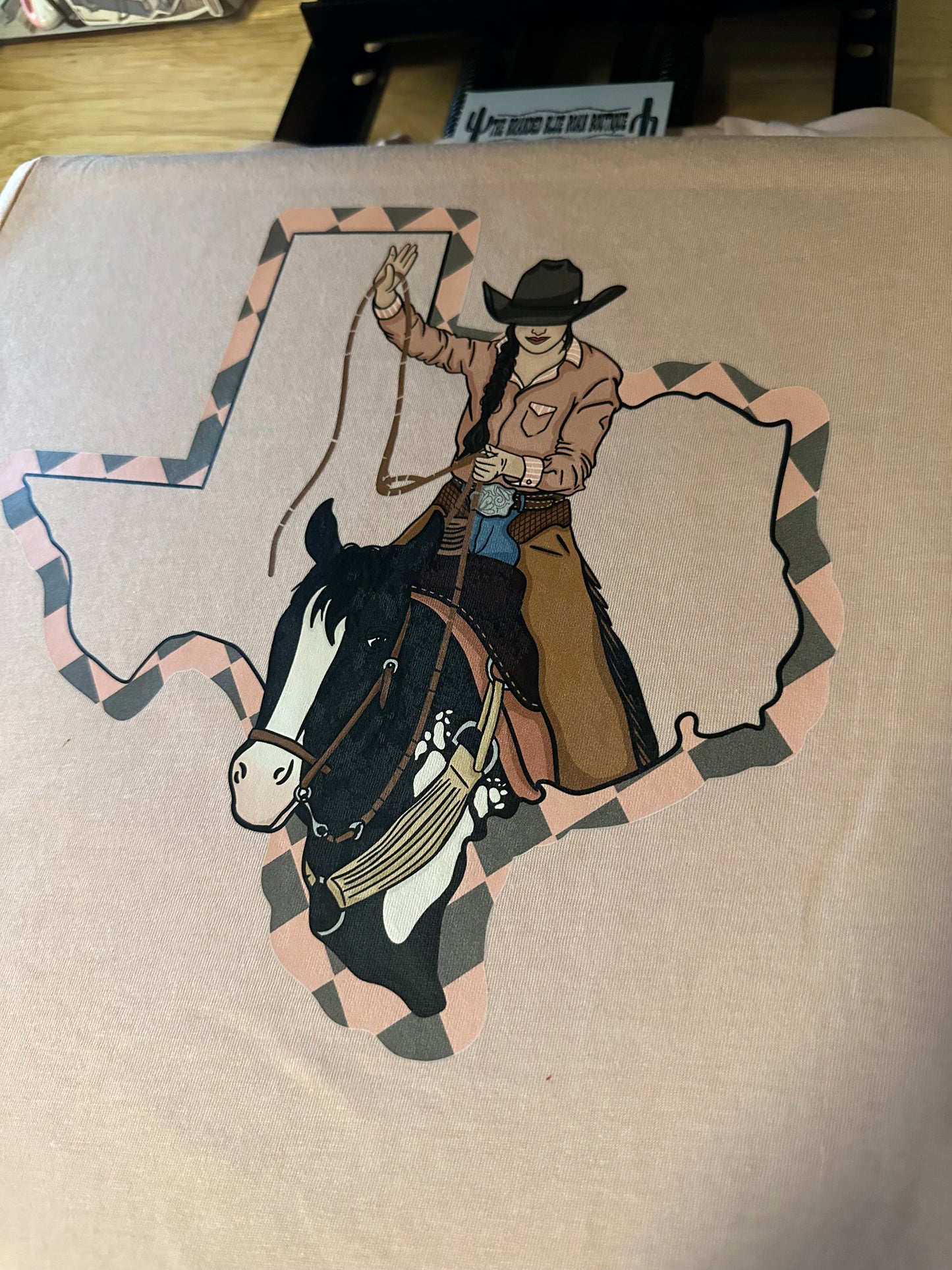 Texas Cowgirl Western Tee