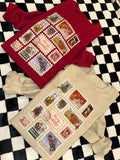 Cowboy Christmas Postage Crewneck