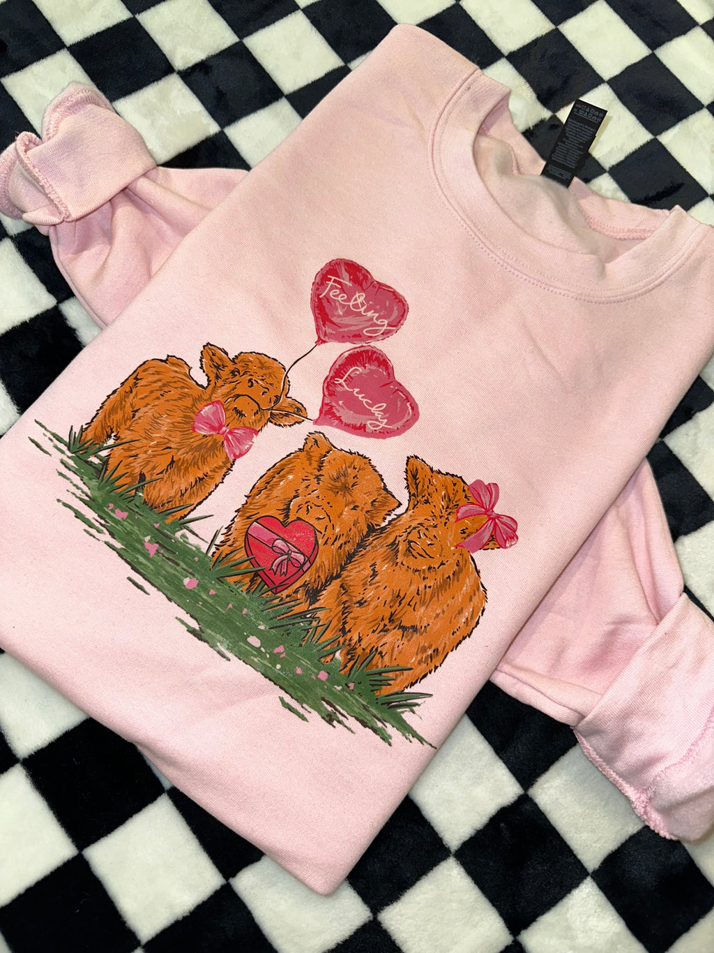 Feelin Lucky Valentines Graphic