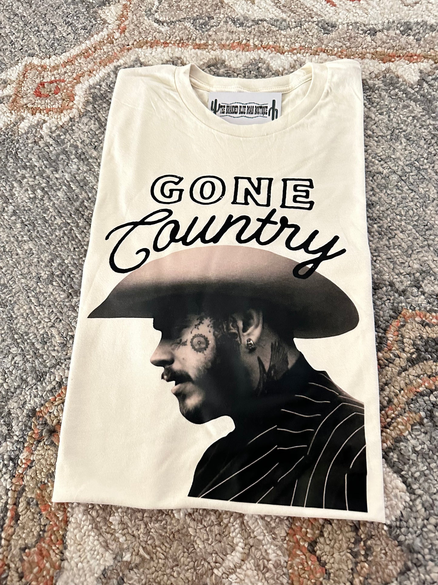 Gone Country Western Tee