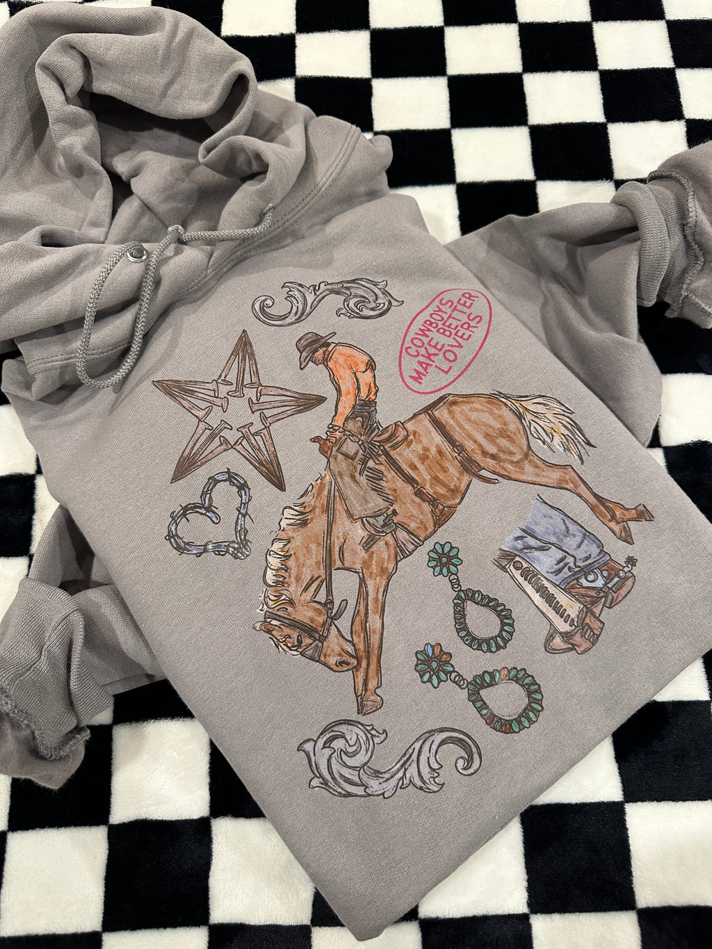 Cowboy Lovers Hoodie