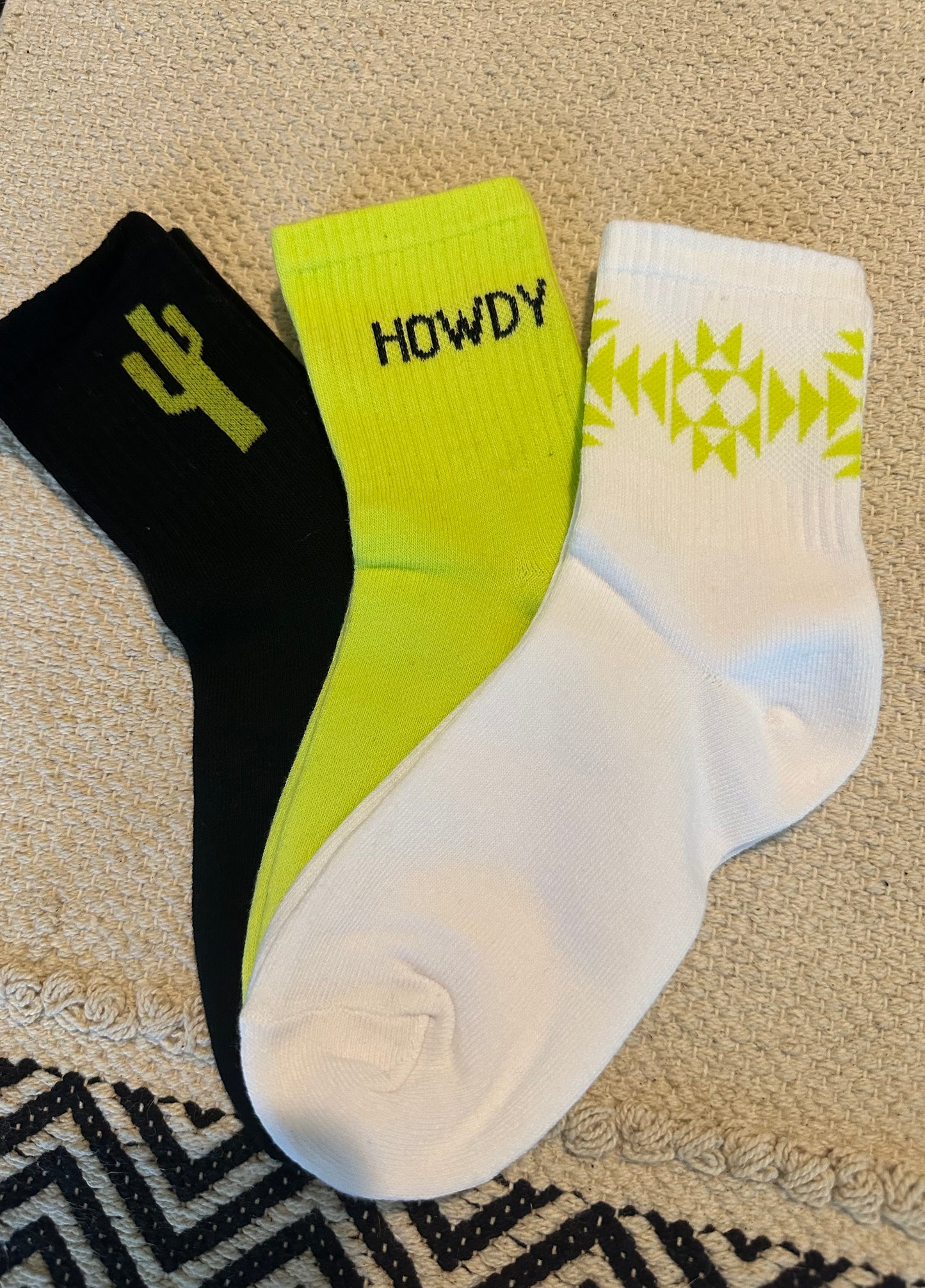 Sock ‘Em Silly - NEON HOWDY