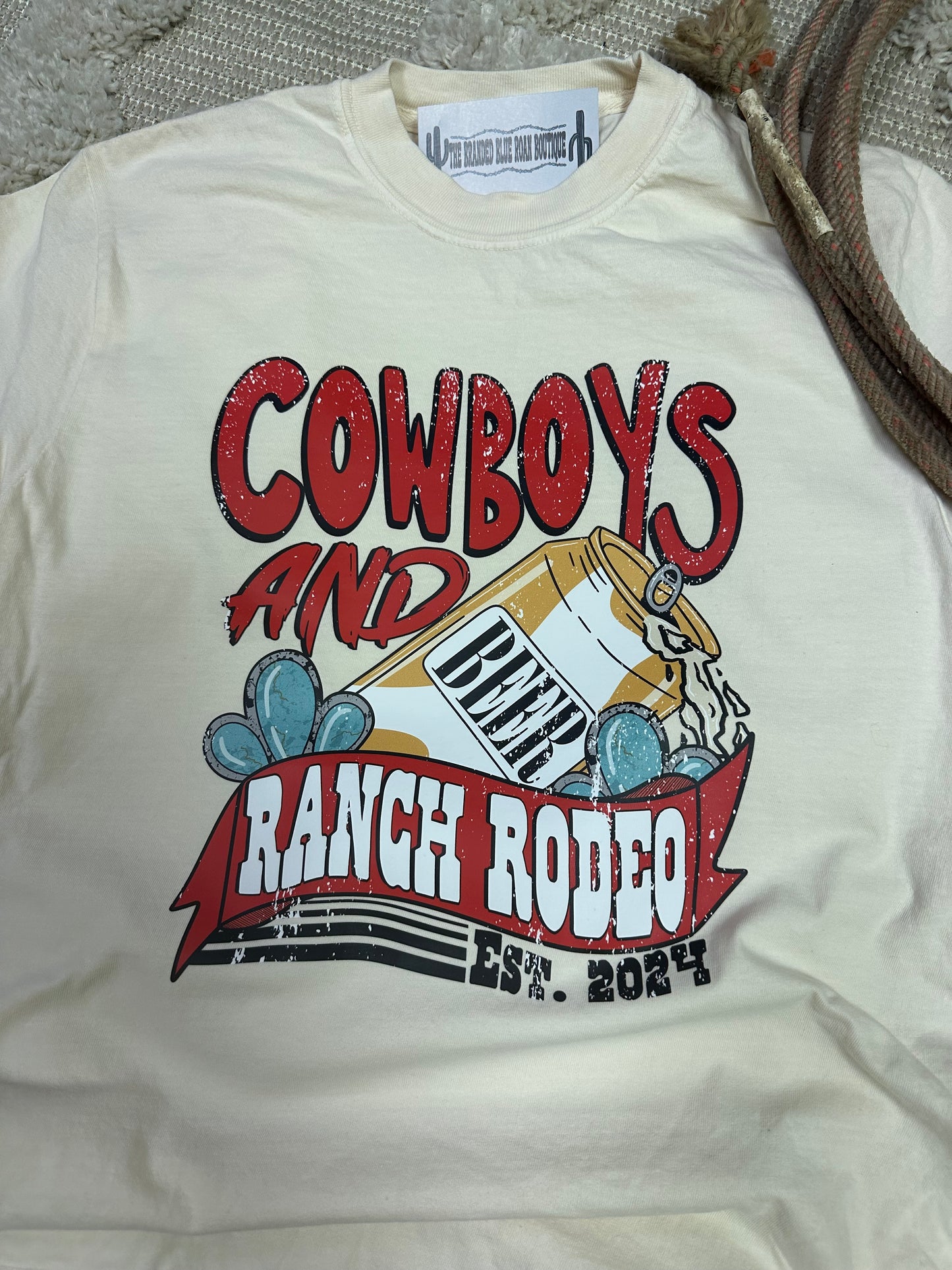 Cowboys & Ranch Rodeo graphic tee - Comfort Colors