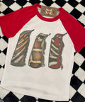 Wild Chaps Red & White Adult Baby Tee