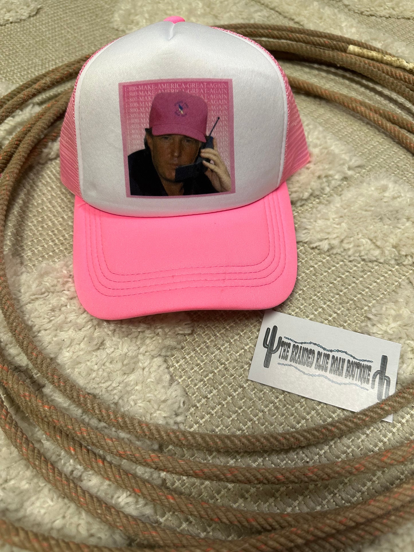 1-800-maga Trucker Hat