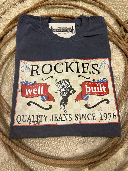 Rockies graphic tee - Comfort Colors