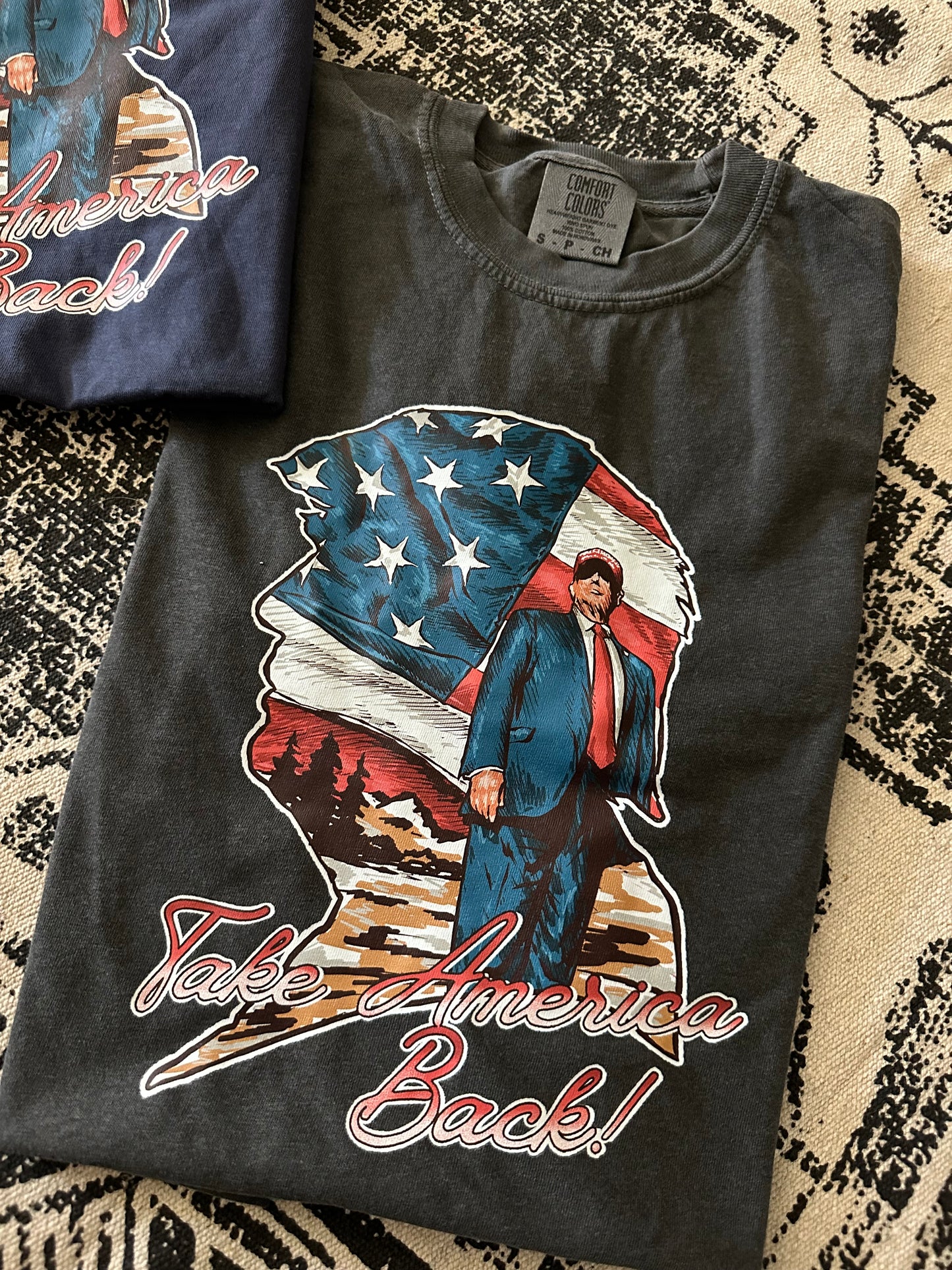 take america back maga graphic tee - Comfort Colors