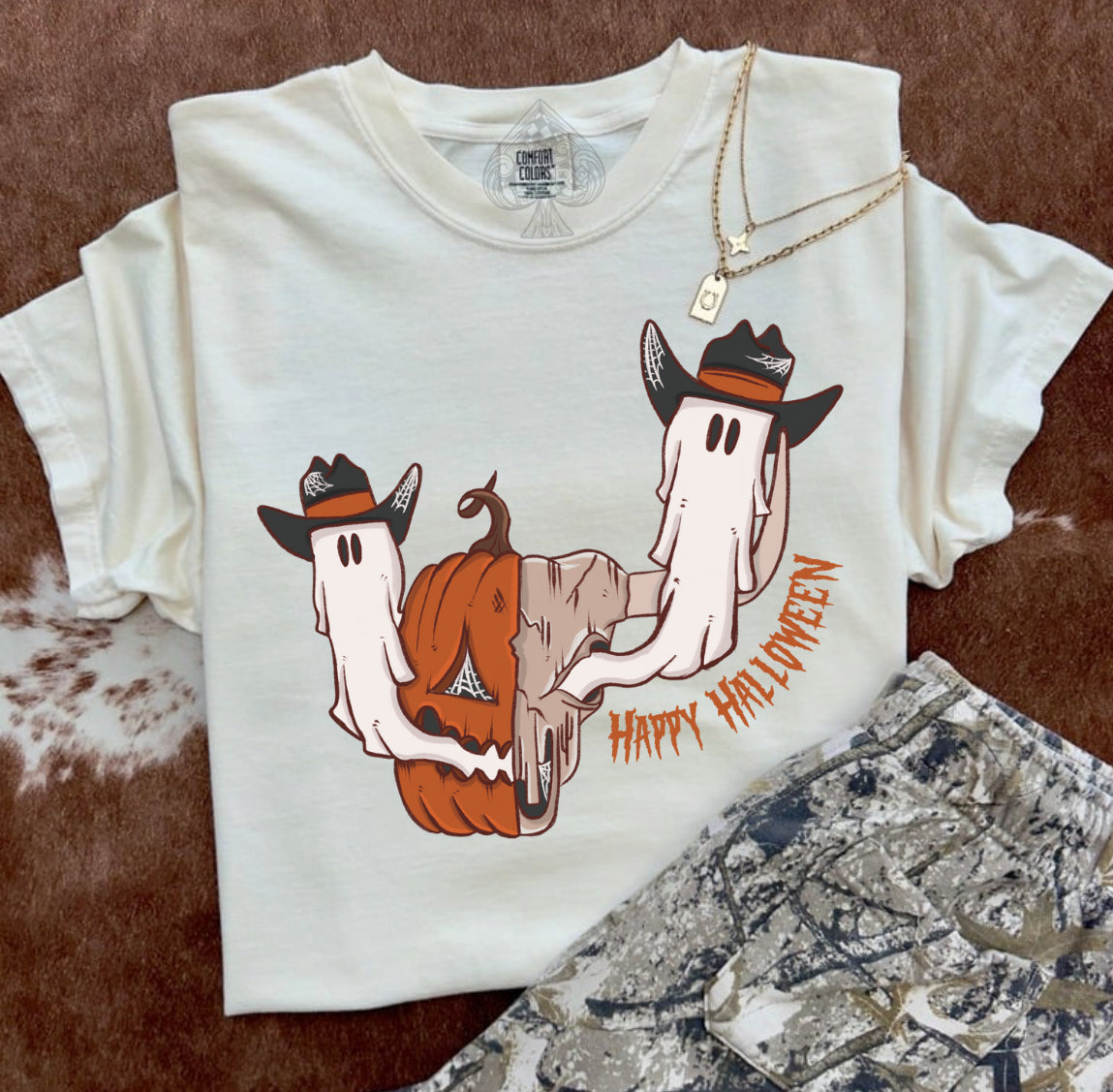 Pumpkin Ghost - comfort colors