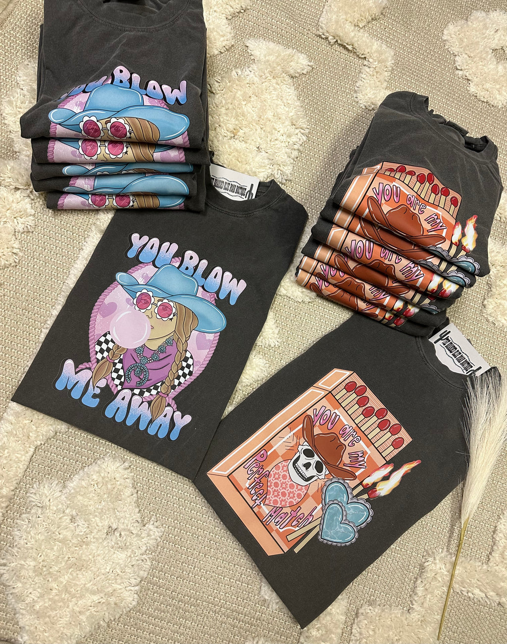 Perfect Match valentines Graphic Tee - Comfort Colors