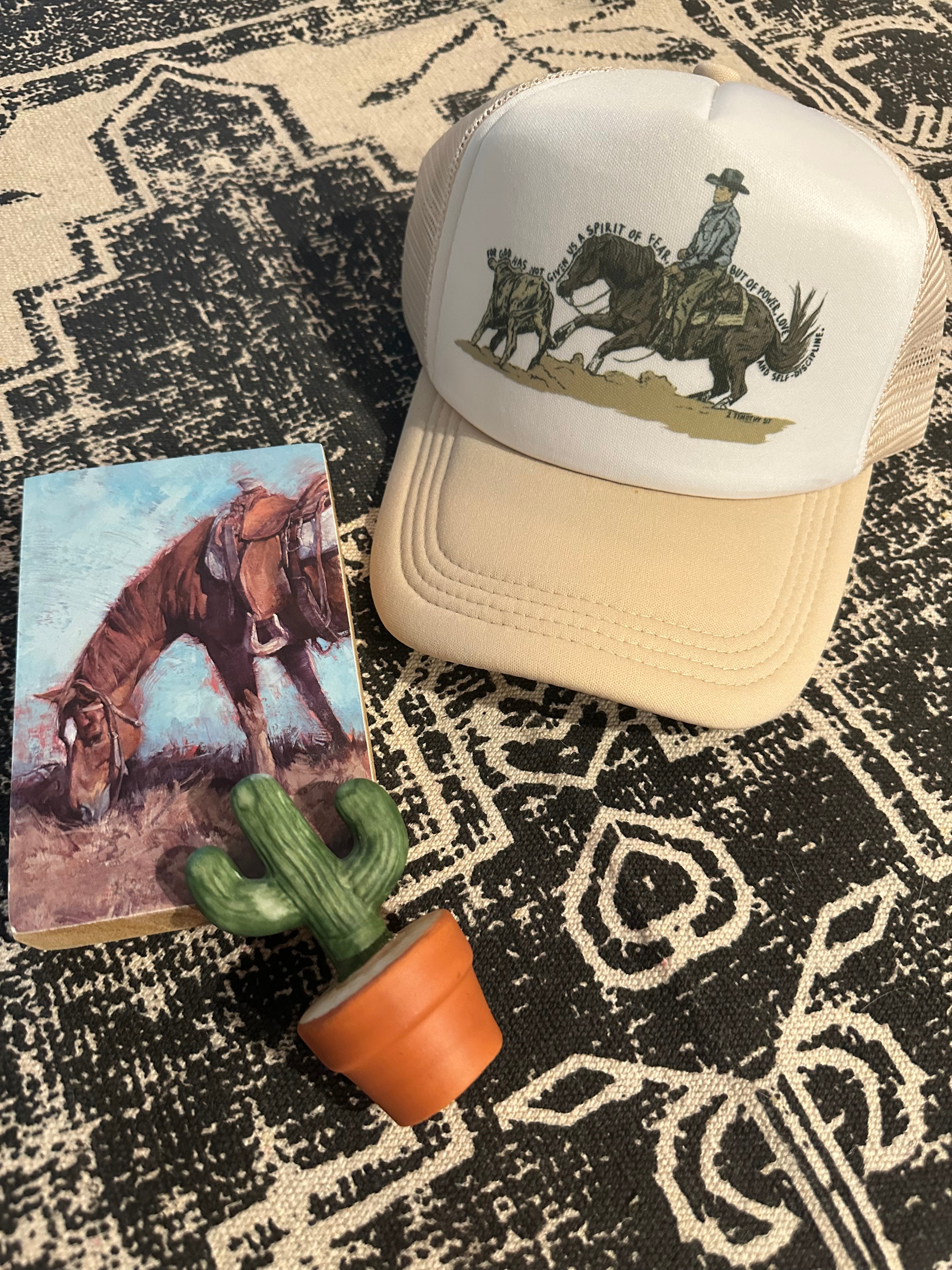 Cutting Horses Trucker Hat