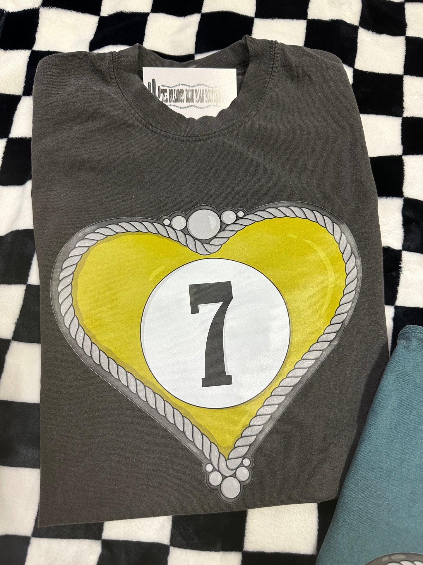 Yellow Billiard tee  - Comfort Colors