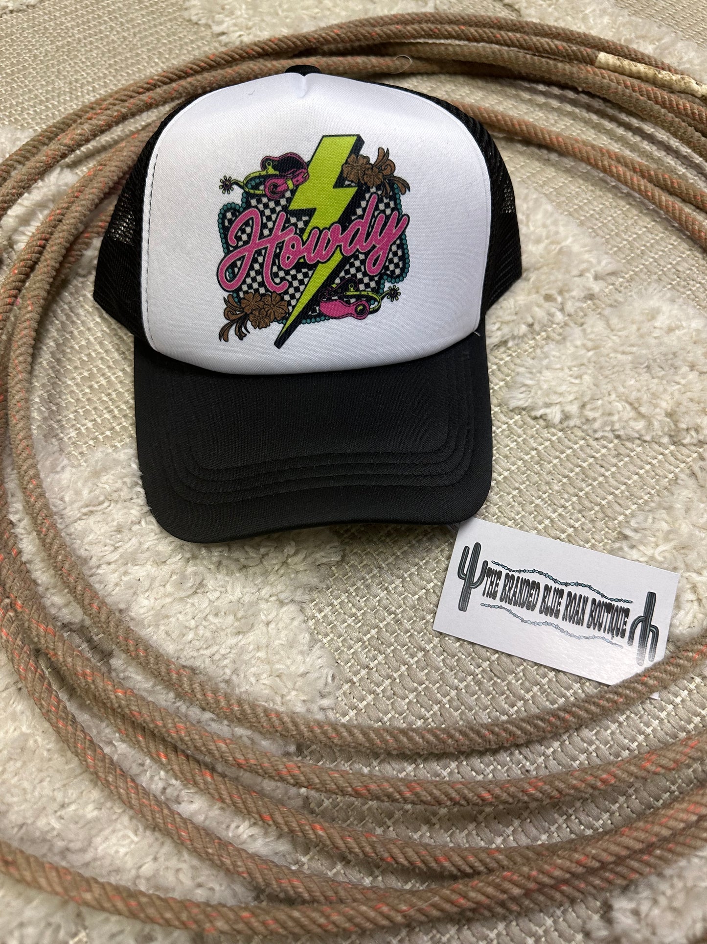 Howdy Bolt Trucker Hat