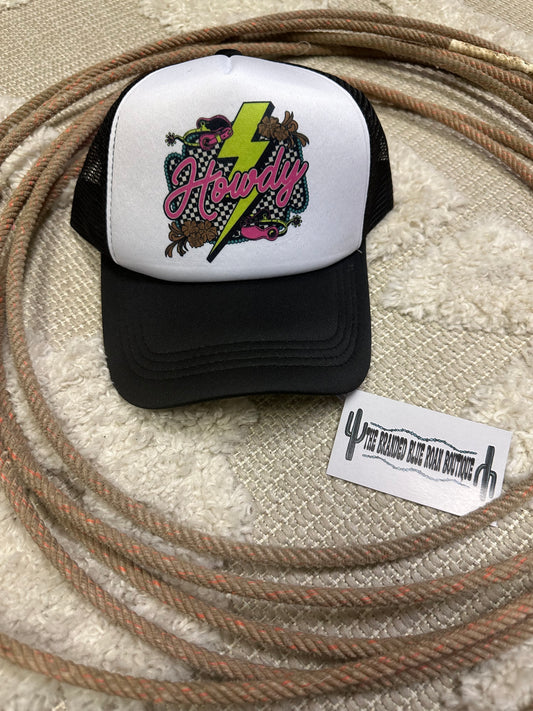 Howdy Bolt Trucker Hat