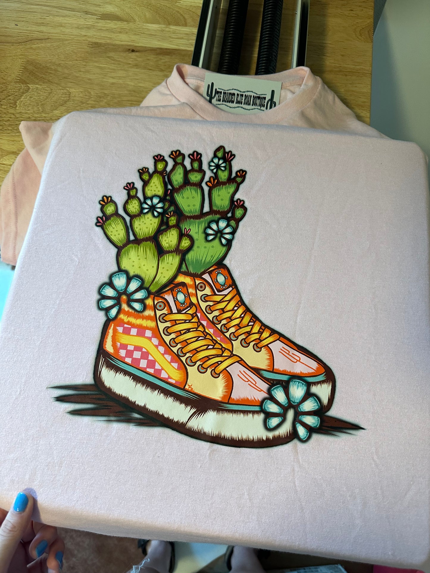 Cactus Vans graphic tee