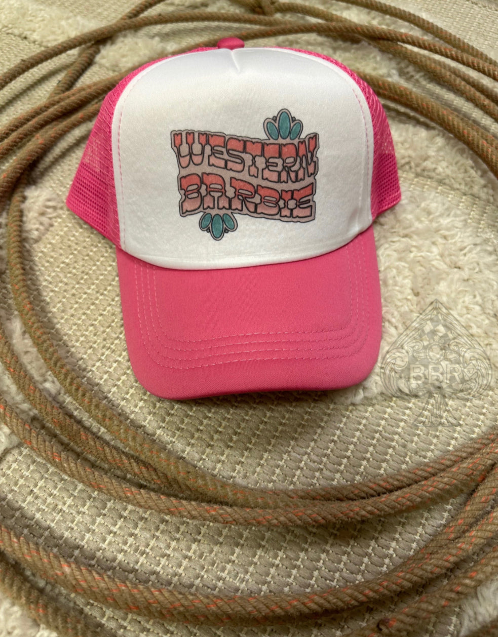 Western Barbie Trucker Hat