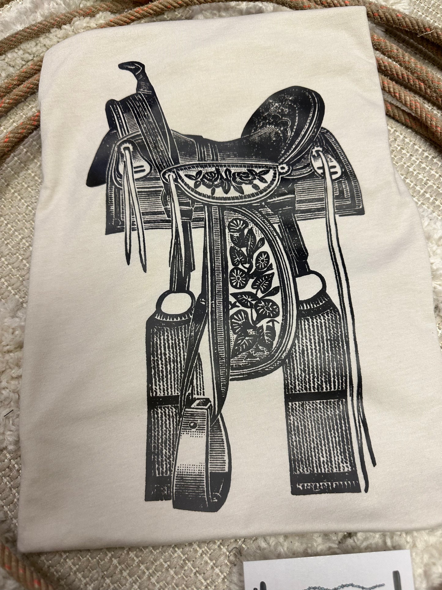 Vintage Saddle Western Graphic Tee