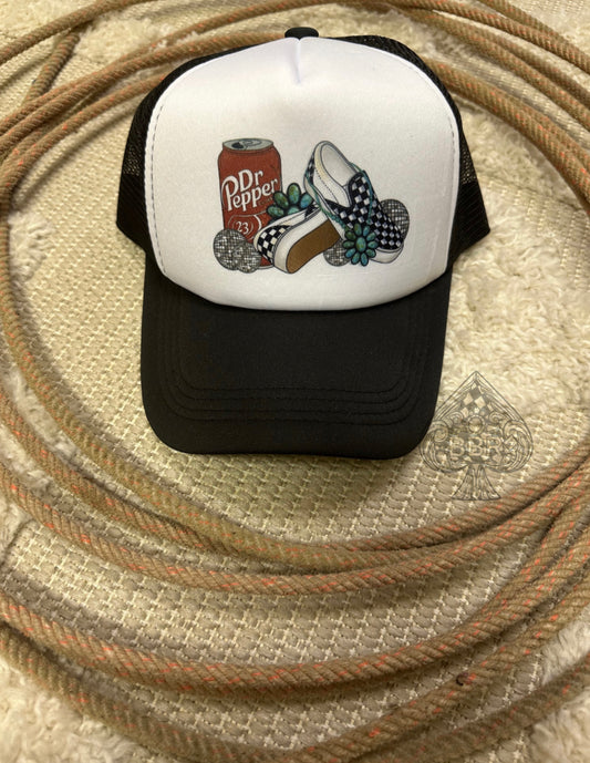 Dr Pepper & Vans Trucker Hat