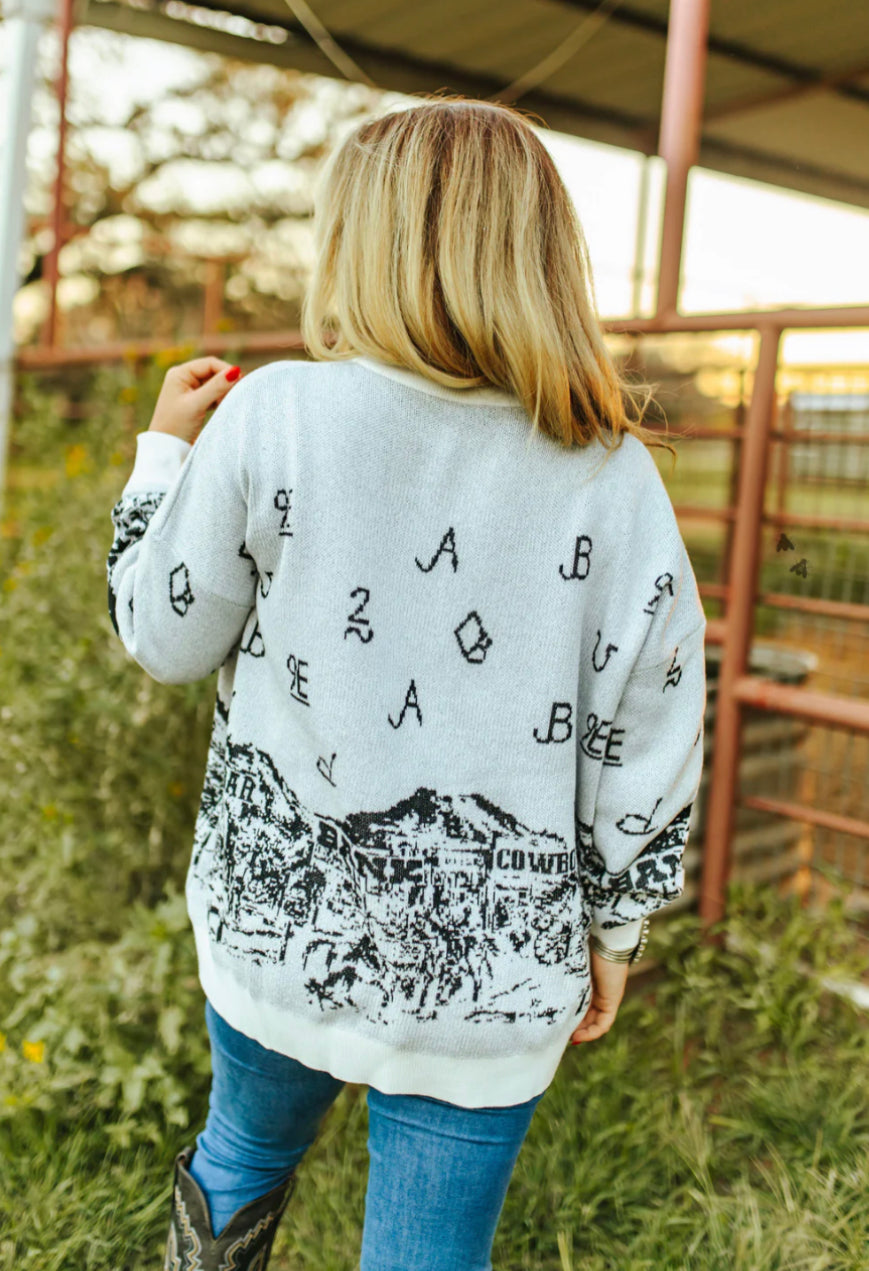 Sparkle Town Sweater