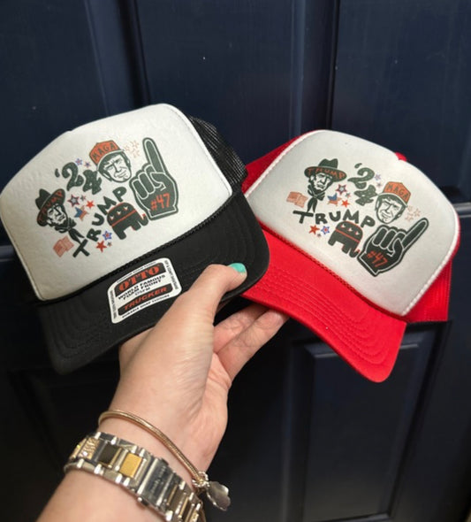 Maga Collage Trucker Hat