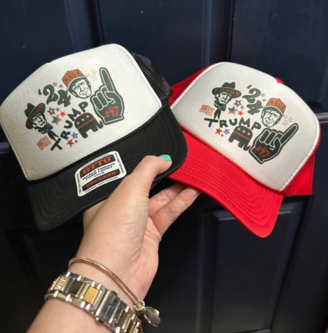 BFS - Maga Collage Trucker Hat