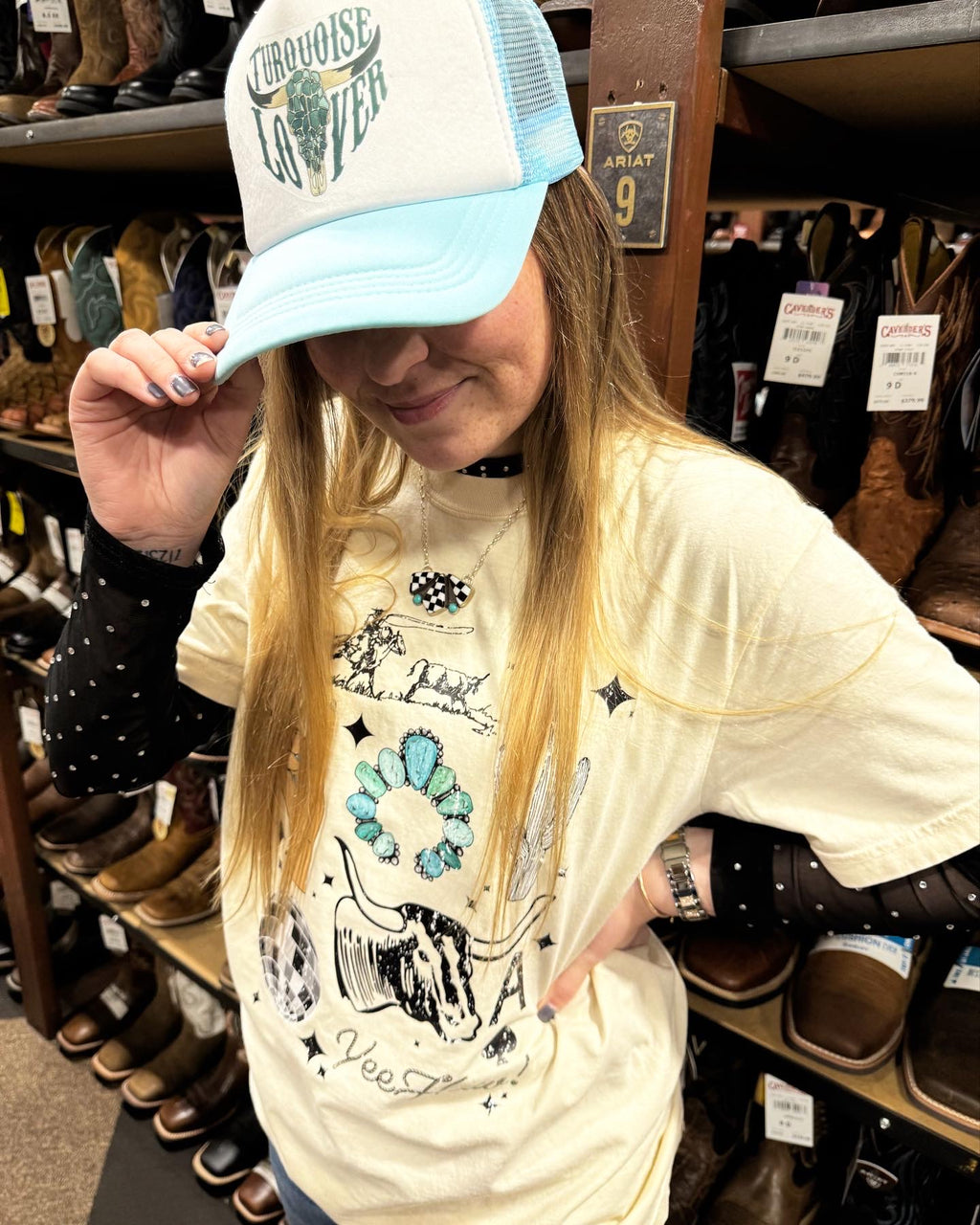 Western Collage graphic tee - Comfort Colors RTS