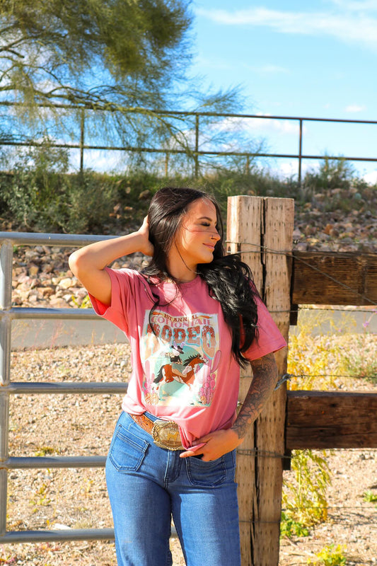 Cottontail Easter Rodeo graphic tee