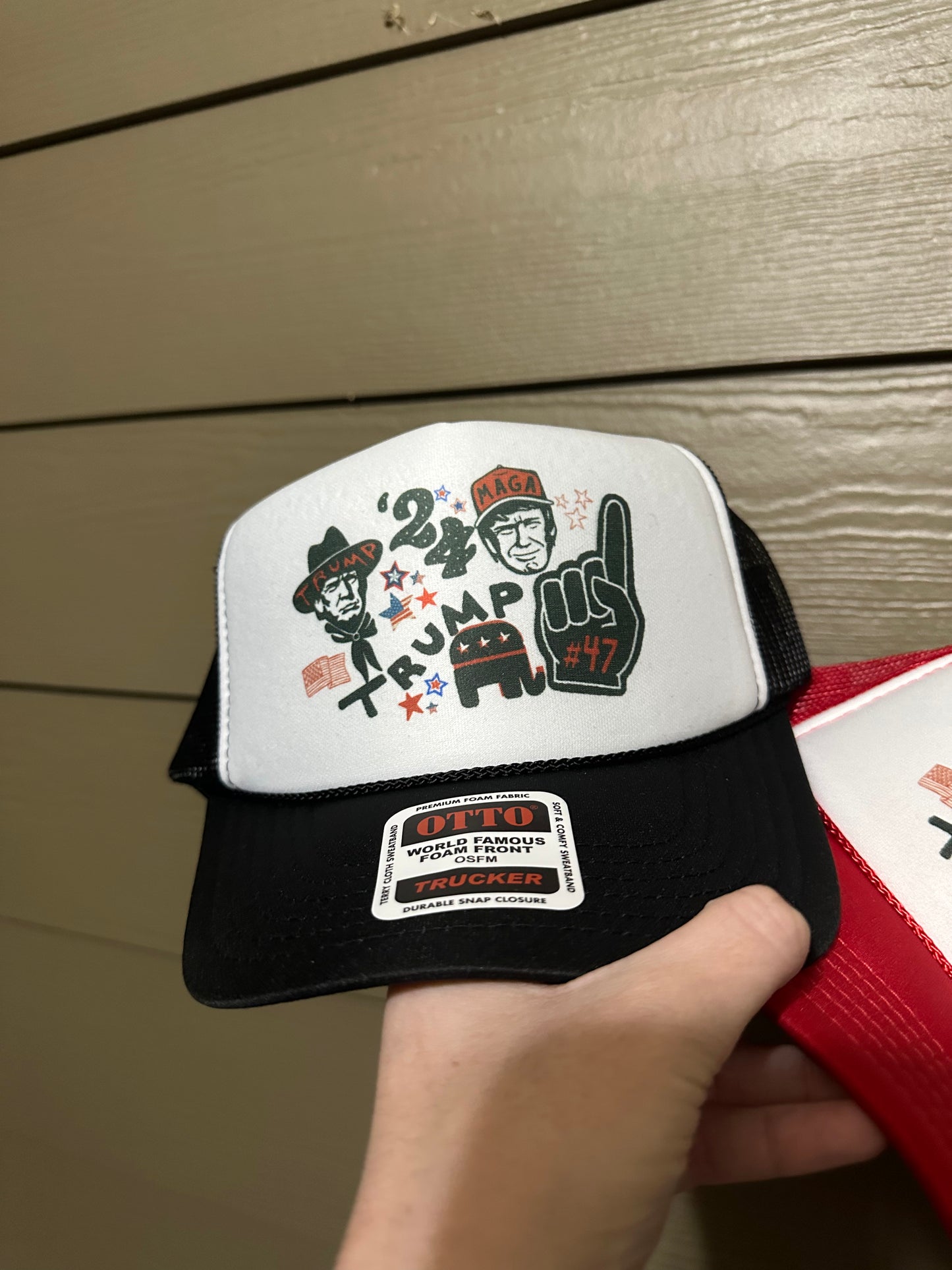 Maga Collage Trucker Hat