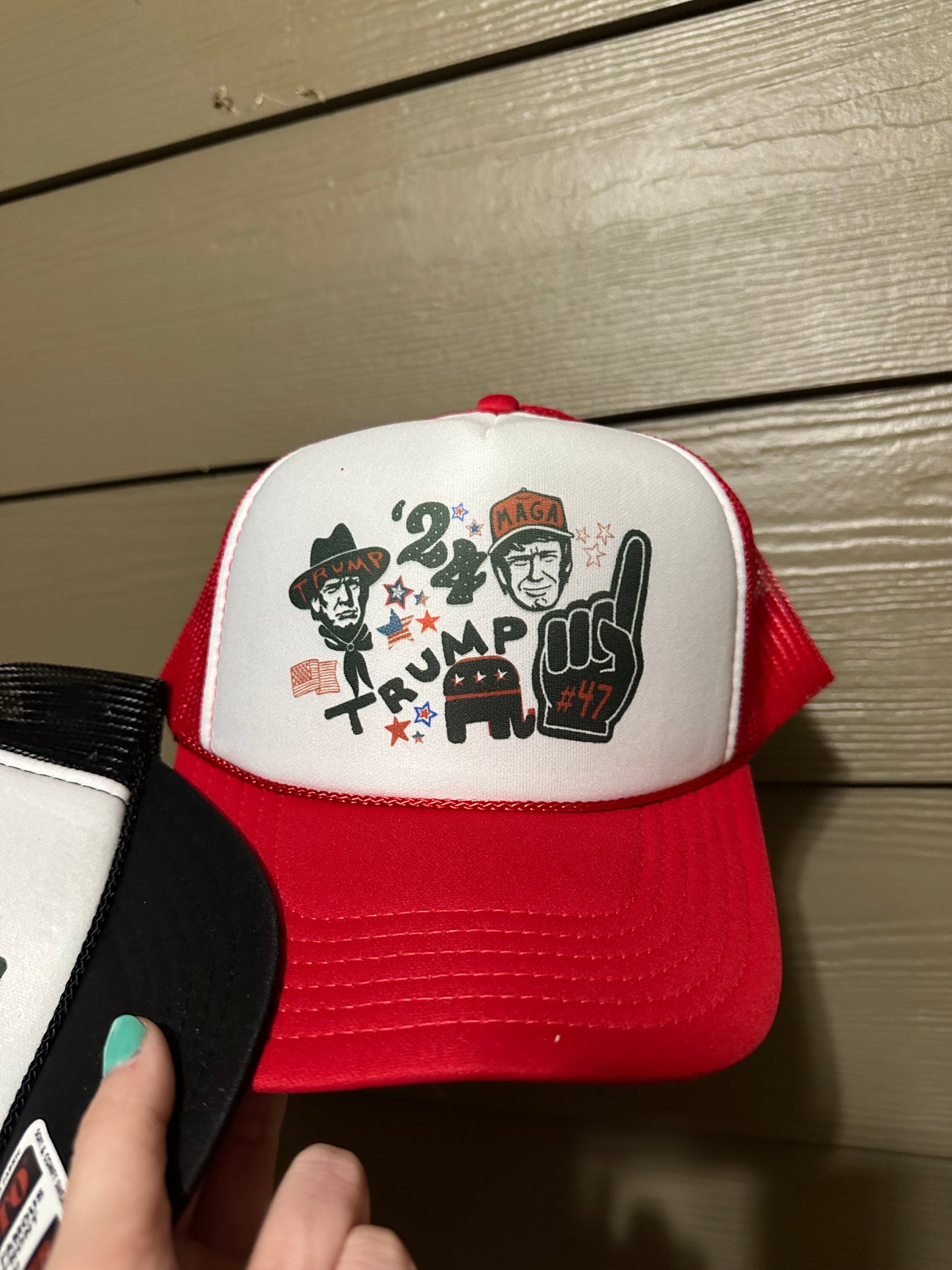 Maga Collage Trucker Hat